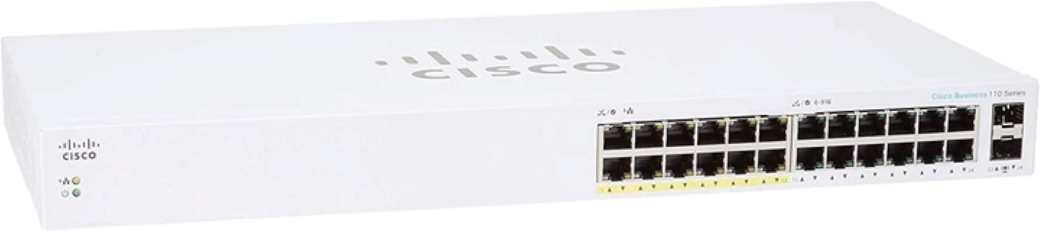 Коммутатор локальной сети (Switch) Cisco CBS110-24PP-EU - Фото 1