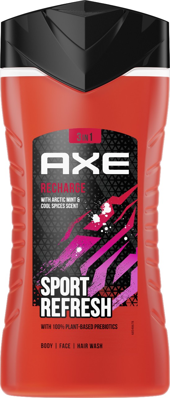 Гель для душа AXE Recharge д/мужчин 250мл - Фото 1