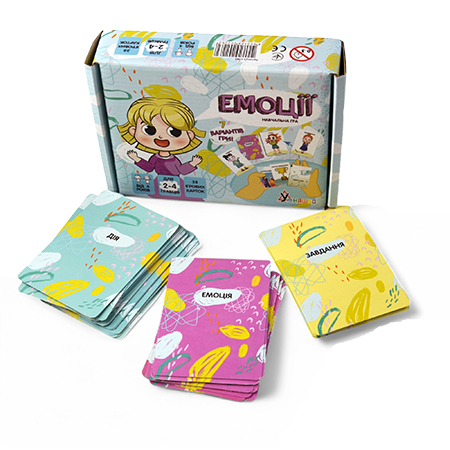 Настольная игра развивающая (5-7 лет) Умняшка Эмоции (2262) - Фото 1