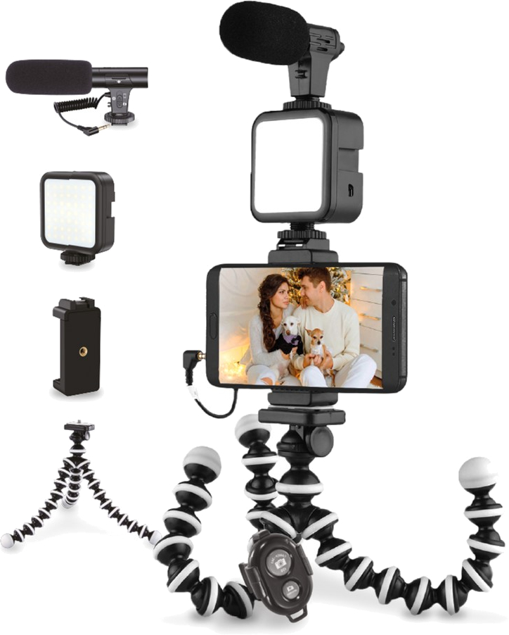 Набор для блогера Piko Vlogging Kit (PVK-03LM) - Фото 1