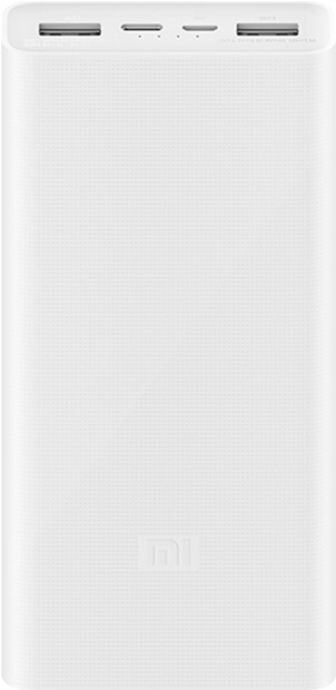 Батарея мобильная Xiaomi Mi PB3 20000mAh 18W White (PLM18ZM) - Фото 1