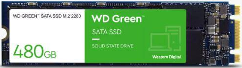 SSD-накопитель внутренний Western Digital M.2 2280 480GB Green (WDS480G3G0B) - Фото 1
