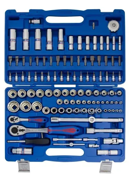 Купить Набор инструментов KING TONY 1/4"+1/2" 110 шт. в пластиковом кейсе (SC7010MR) - Фото 1 Набор инструментов KING TONY 1/4"+1/2" 110 шт. в пластиковом кейсе (SC7010MR) - Фото 1