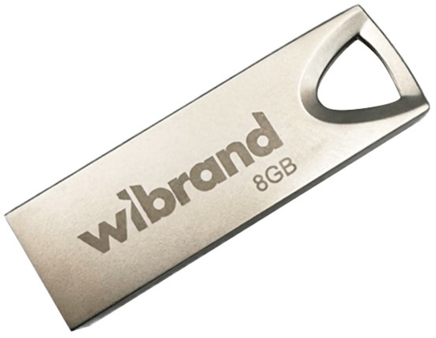 Флеш USB Wibrand USB 2.0 Taipan 8Gb Silver (000059872) - Фото 1