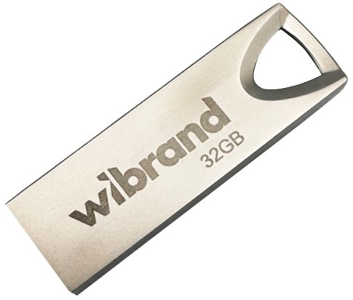 Флеш USB Wibrand 2.0 Taipan 32Gb Silver (WI2.0/TA32U2S) - Фото 1
