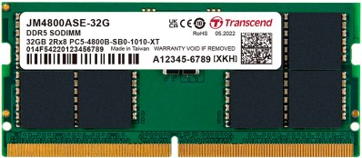 Память DDR Transcend DDR5 32GB 4800 (JM4800ASE-32G) - Фото 1