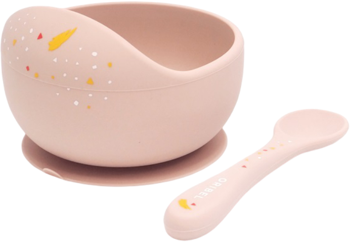 Купить Набор детский Oribel Cocoon 2 пр. Pink (OR220-90013) - Фото 1 Набор детский Oribel Cocoon 2 пр. Pink (OR220-90013) - Фото 1