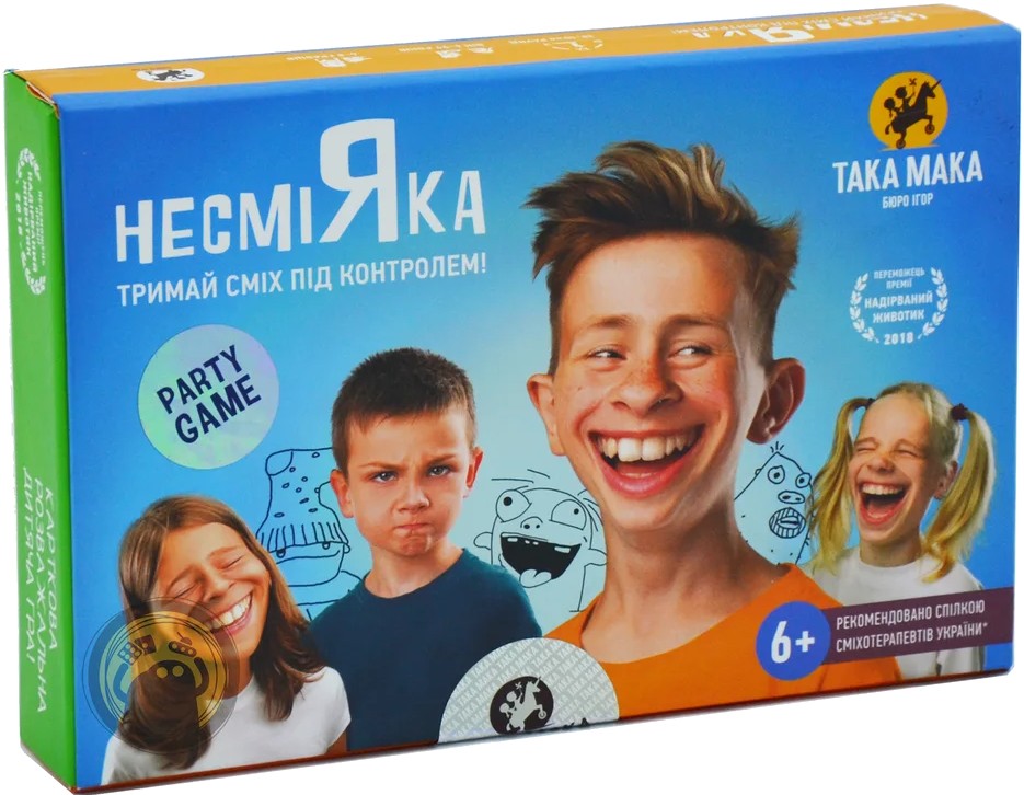 Настільна гра спілкування (5-7 років) Taka Maka Несміяка 6+ (10001-UA) - Фото 1