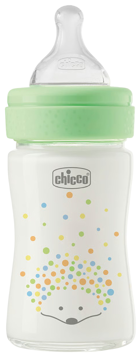 Бутылочка для кормления Chicco Perfect Easy 150 мл силиконовая соска, от 0 месяцев, медленный поток (нейтральная) (20251.30) - Фото 1