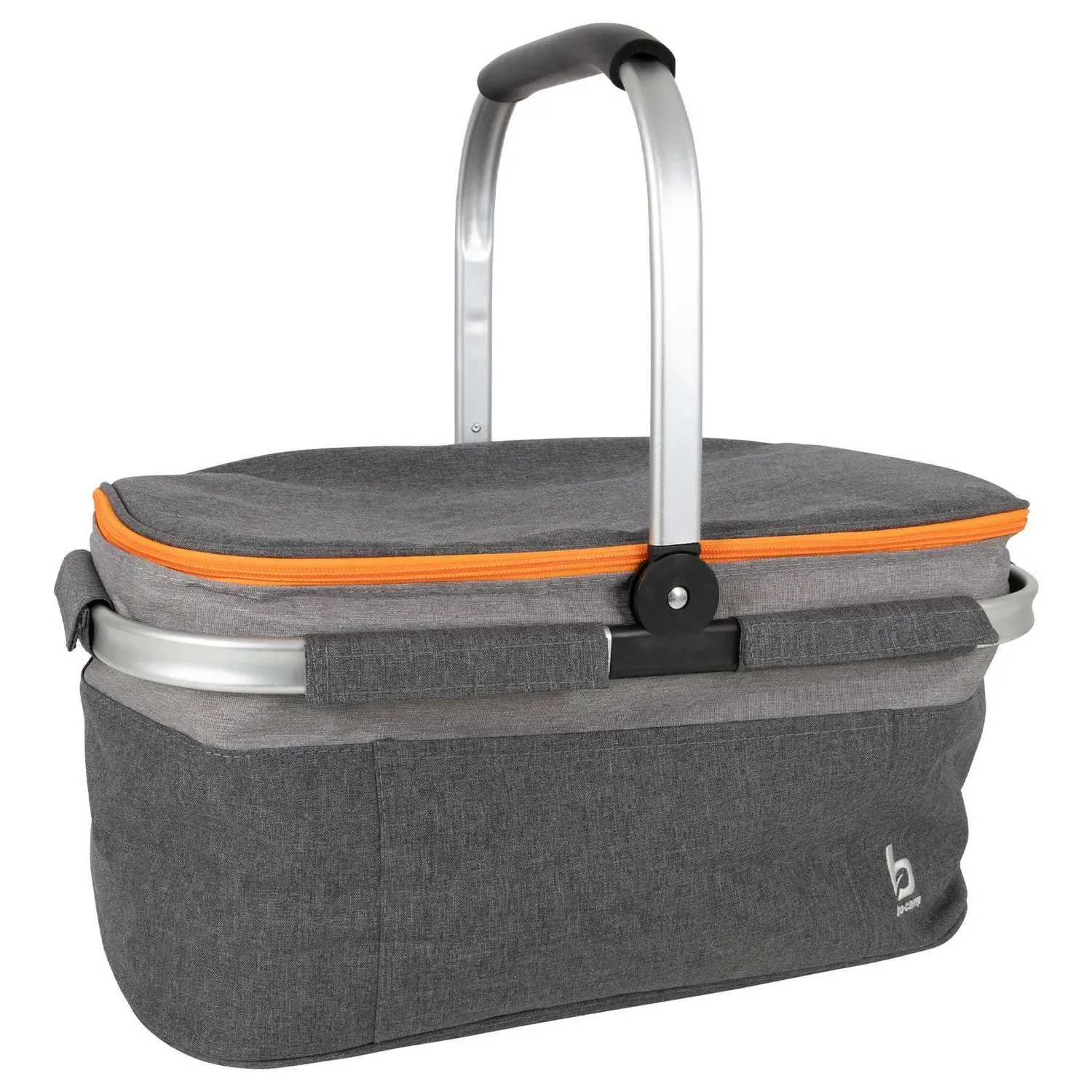 Сумка изотермическая Bo-camp Cooler Basket 26 Liters Grey (6702978) - Фото 1
