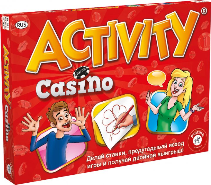 Настольная игра карточная (12+) Piatnik Activity Казино (PT-717727) - Фото 1