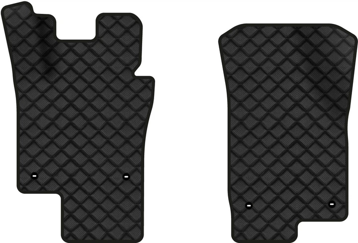 Килимки з екошкіри в салон авто передні EVAtech ECO для Jetta (VI) MT Volkswagen 2010-2018 6 покоління Sedan EU VW31220AD2TL4BBB - Фото 1