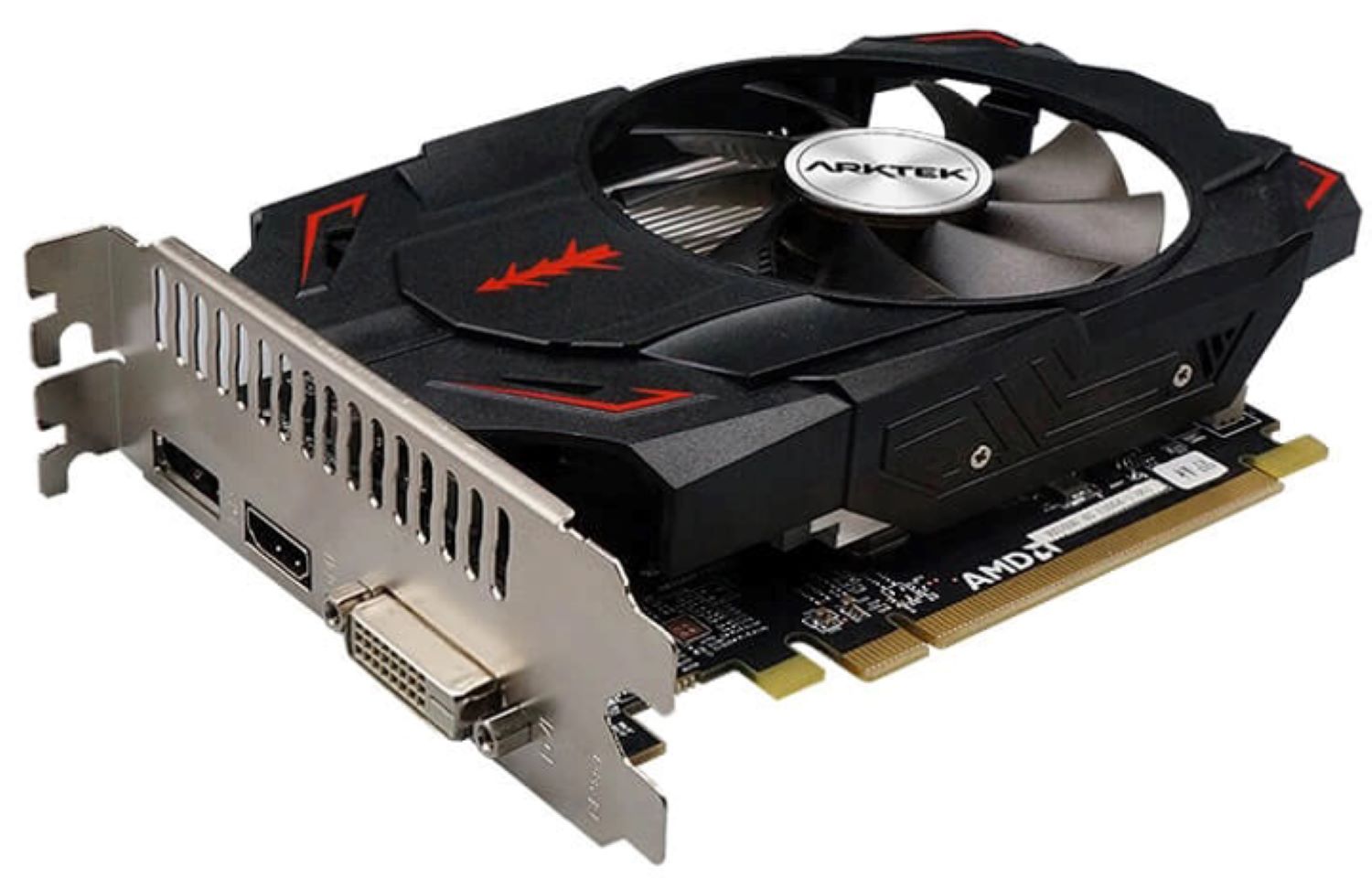 Видеокарта Arktek RX 550 4GB GDDR5 (AKR550D5S4GL1) - Фото 1