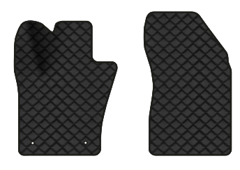 Коврики из экокожи в салон авто передние EVAtech ECO для Renegade (2 clips) Jeep 2014 1 поколение SUV USA (JP23861AE2LA2BBB) - Фото 1