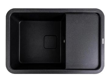 Мойка кухонная VALESO 7850 CUBE матовый Карбон - Фото 1