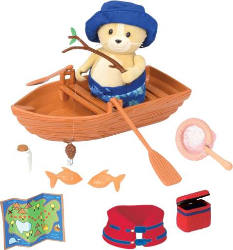 Коллекционные фигурки Li'l Woodzeez Риболовля (6167Z) - Фото 1