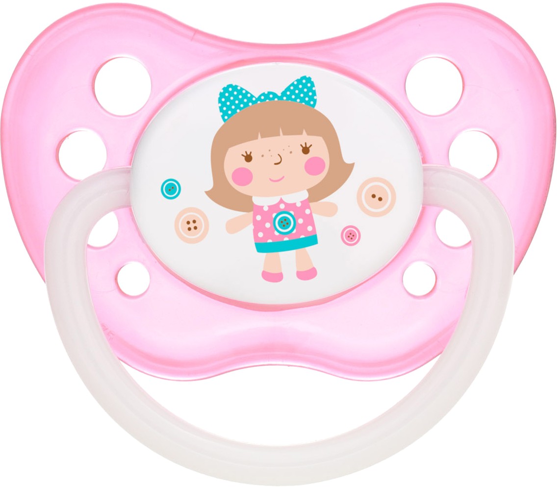 Анатомическая пустышка Canpol babies Toys латексная 0-6 мес., 1 шт.  (23/259) - Фото 1
