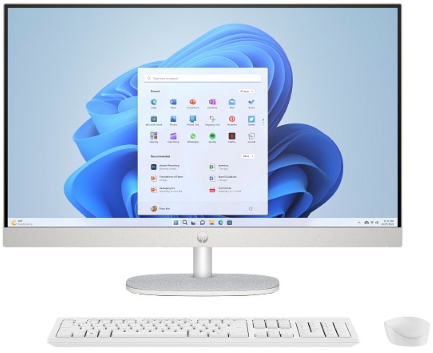Комп'ютер-моноблок HP All-in-One (C31F6EA) - Фото 1