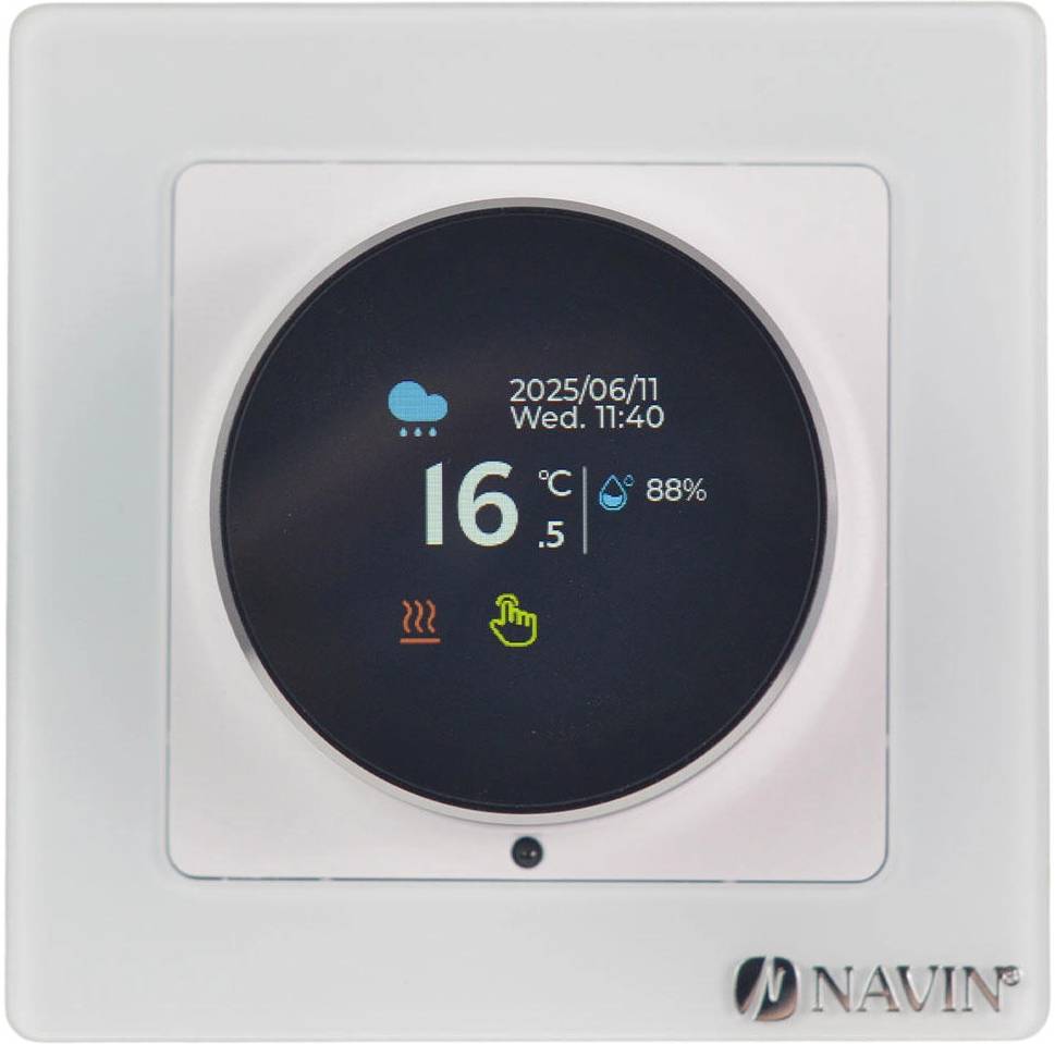 Терморегулятор Navin EH20R-16A White (24-160075-0331) - Фото 1