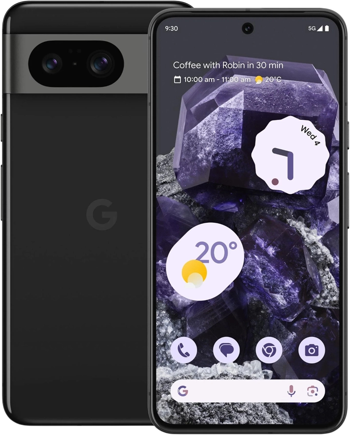 Смартфон Google Pixel 8 256GB Obsidian (Відновлений, Ідеальний стан) - Фото 1
