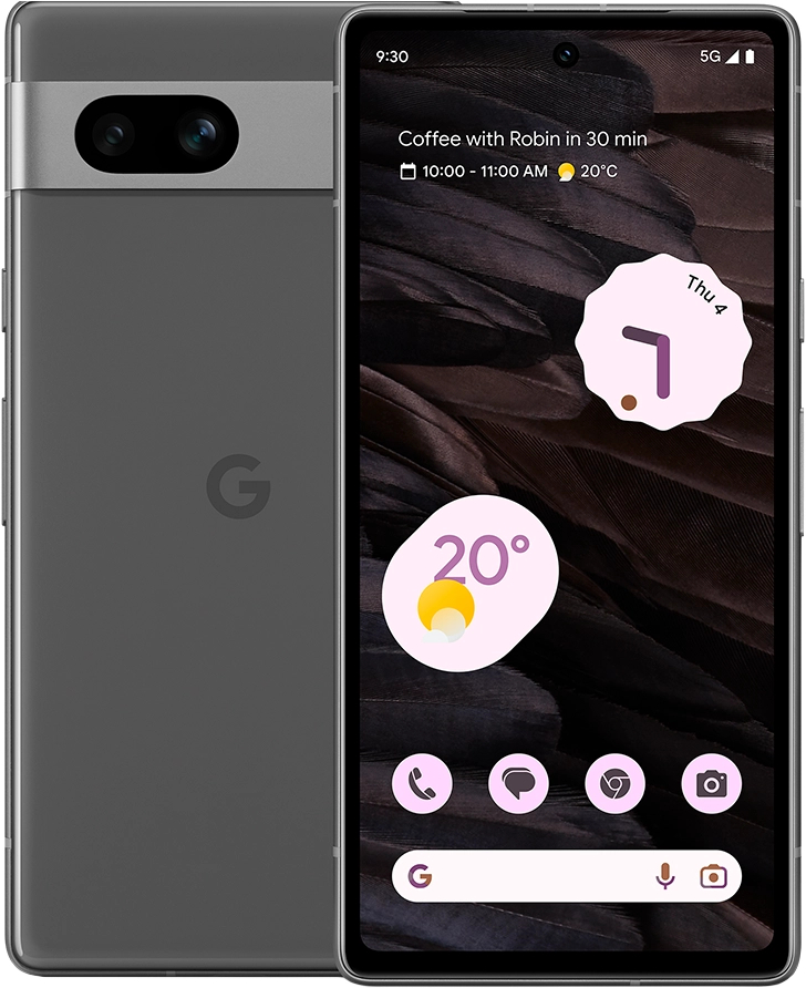 Смартфон Google Pixel 7a 128GB Charcoal (Відновлений, Ідеальний стан) - Фото 1