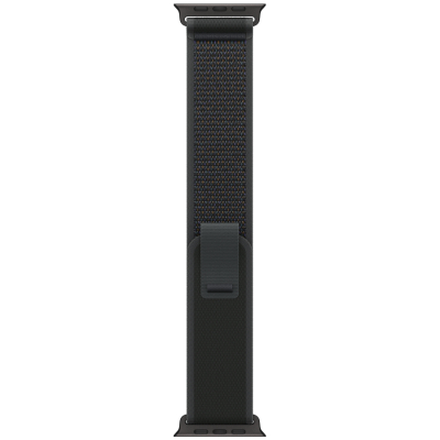 Ремінець для смарт-годинника Apple 49mm Black Trail Loop - M/L - Black Titanium Finish (MYQ63ZM/A) - Фото 1