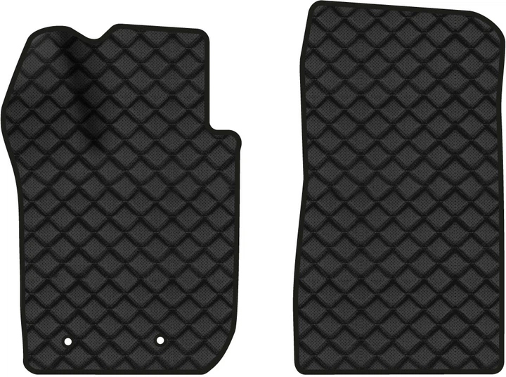 Коврики из экокожи в салон авто передние EVAtech для Duster (HM) AT Renault 2018 2 поколение SUV EU RT11403AD2RD2BBB - Фото 1