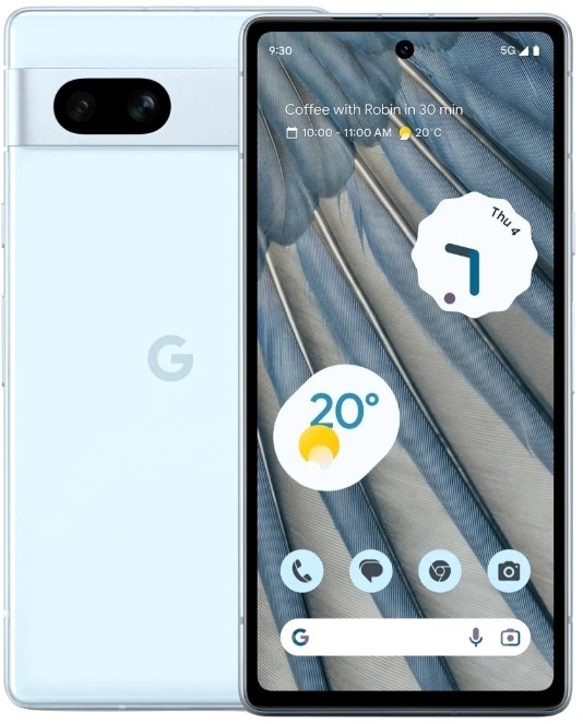 Смартфон Google Pixel 7a 128GB Sea (Відновлений, Ідеальний стан) - Фото 1