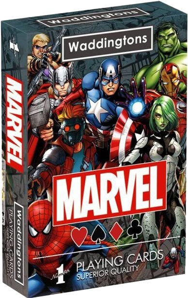 Настольная игра карточная (18+) Winning Moves MARVEL Universe Marvel Universe (24419) - Фото 1