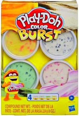 Расходники Hasbro Play-Doh набор ''Взрыв цвета'' оттенки мороженого (E6966_E8061) - Фото 1