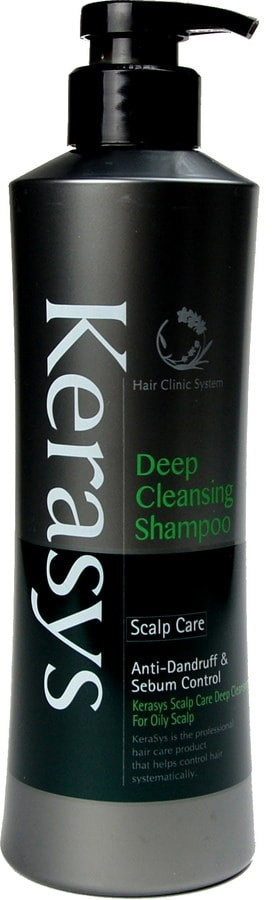 Шампунь женский Kerasys Hair Clinic System Deep Cleansing 600 мл (8801046866214) - Фото 1