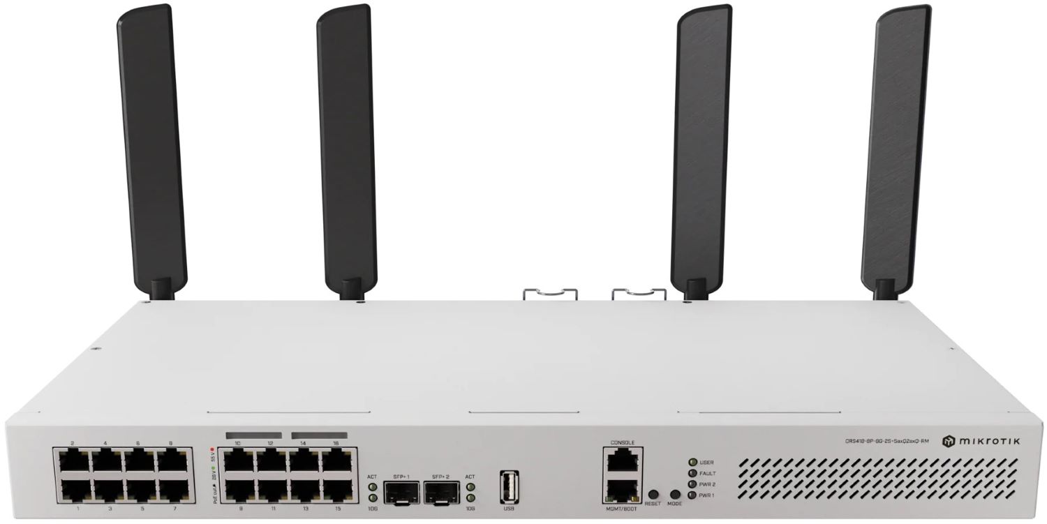 Купить Коммутатор локальной сети (Switch) MikroTik CRS4188P8G-2S+5AXQ2AXQ-RM - Фото 1 Коммутатор локальной сети (Switch) MikroTik CRS4188P8G-2S+5AXQ2AXQ-RM - Фото 1