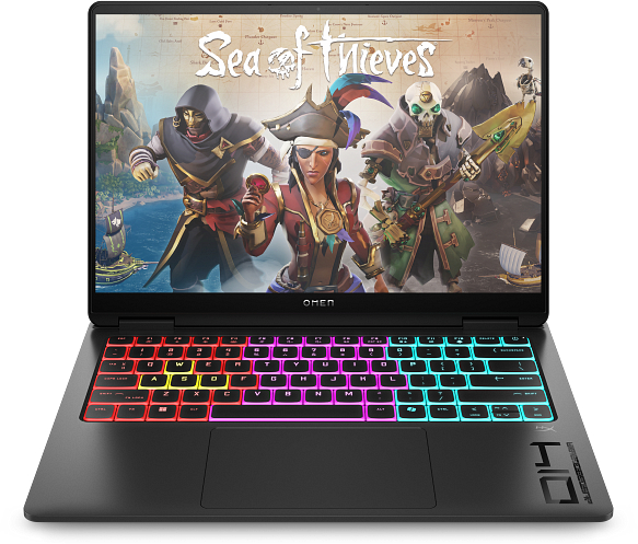 Ноутбук игровой HP OMEN Transcend 14-fb1007ua (C3US4EA) Shadow Black - Фото 1