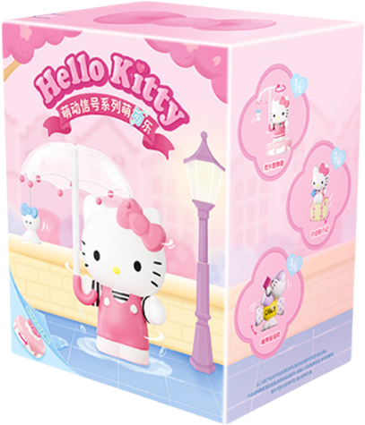 Коллекционная фигурка Pop Top Механическая игрушка-сюрприз HELLO KITTY – МИЛЫЙ СИГНАЛ (в асс.) (24MDL-002) - Фото 1