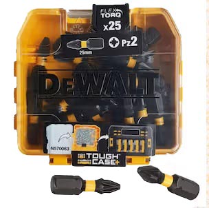 Набор бит для отвертки DeWALT EXTREME FLEXTORQ 25 шт. (DT70556T) - Фото 1