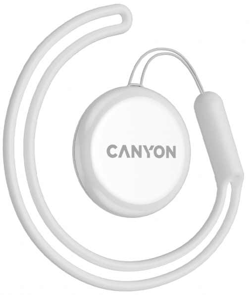 Беспроводной маяк Canyon OnTag 1 Anti-Lost Smart Tracker iOS White 4-pack (CNE-4XPT01SW) - Фото 1