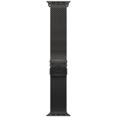 Ремінець для смарт-годинника Apple 49mm Black Titanium Milanese Loop - Medium (MXKG3ZM/A) - Фото 1