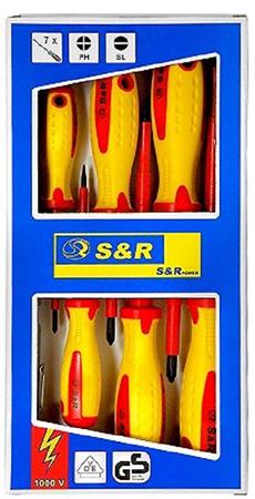 Набір викруток S&R PH-SL-TEST-PROFI 7 шт. (250681307) - Фото 1