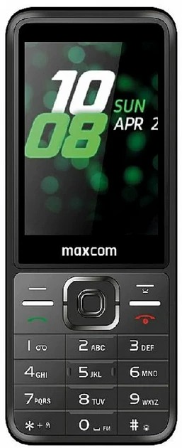 Мобильный телефон Maxcom MM244 Black - Фото 1