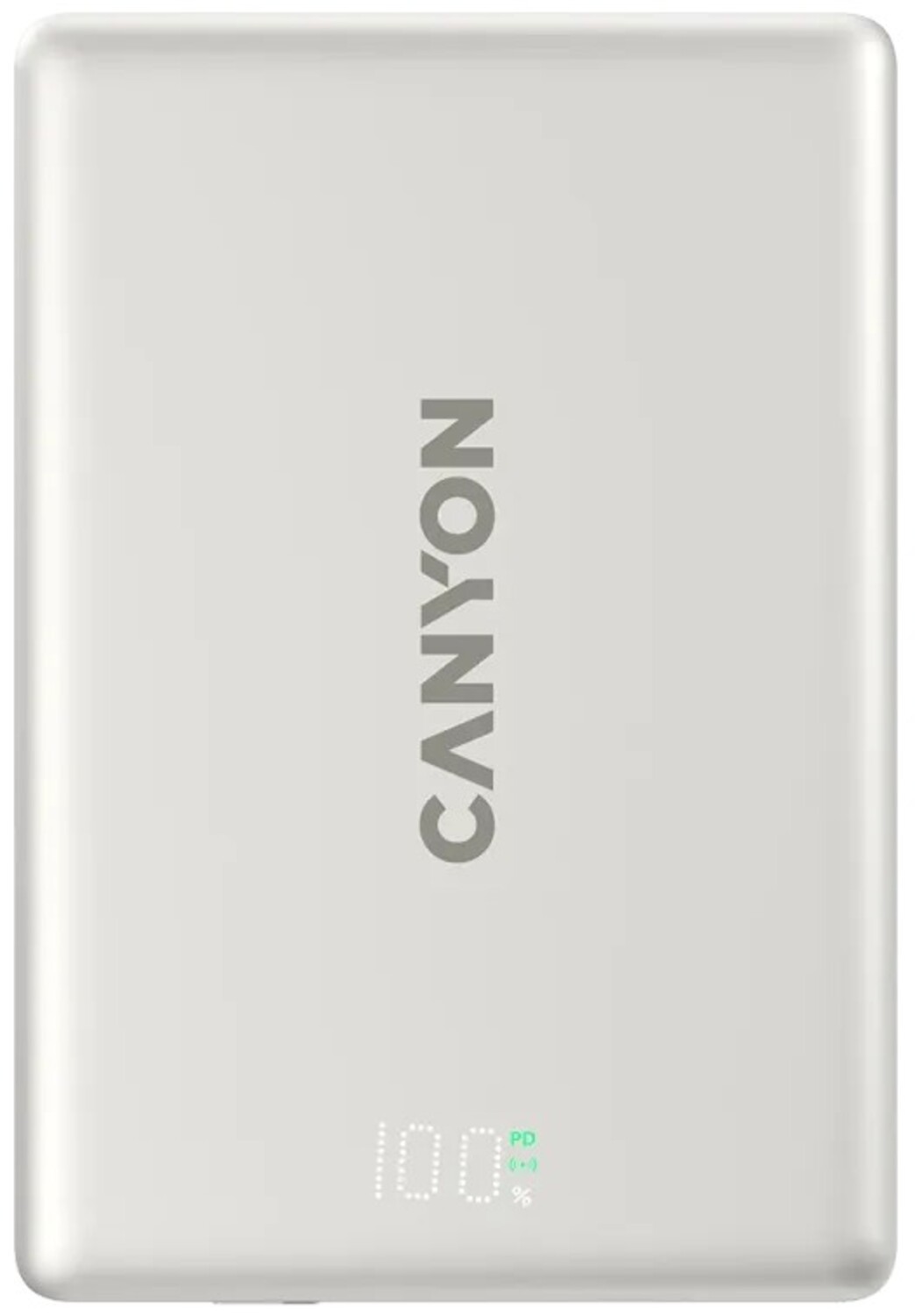 Батарея мобильная Canyon 500 magnetic 5000mAh Aluminium Star Grey (CNS-CPB500G) - Фото 1