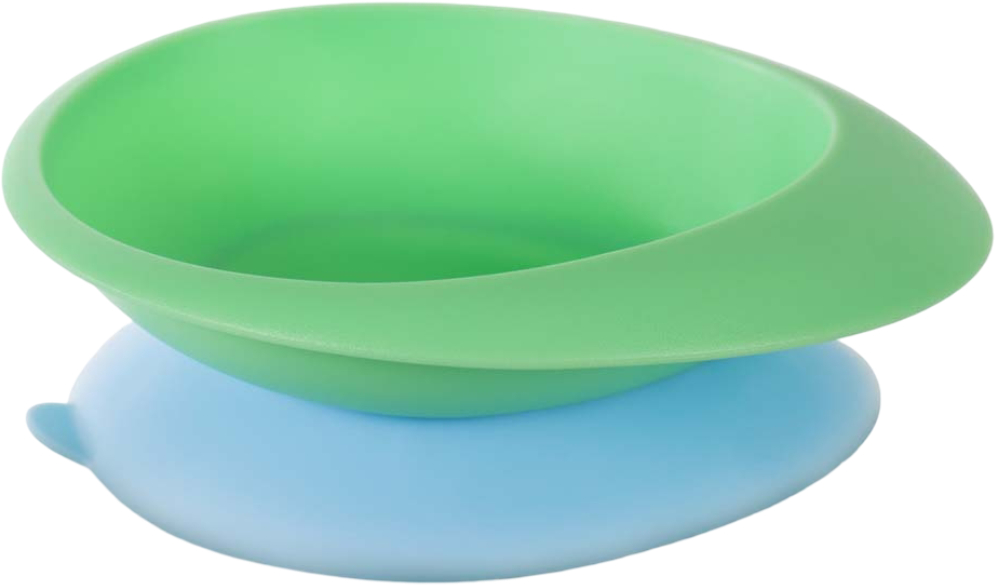 Тарелка для малыша Baboo Green (9-032) - Фото 1