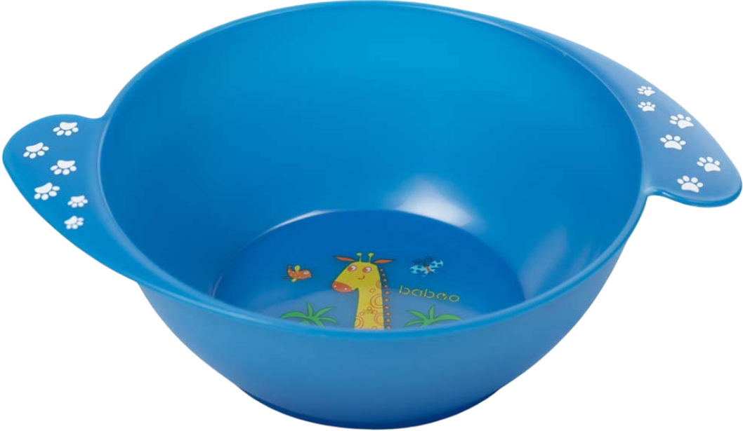 Тарелка для малыша Baboo Safari Blue (9-026) - Фото 1