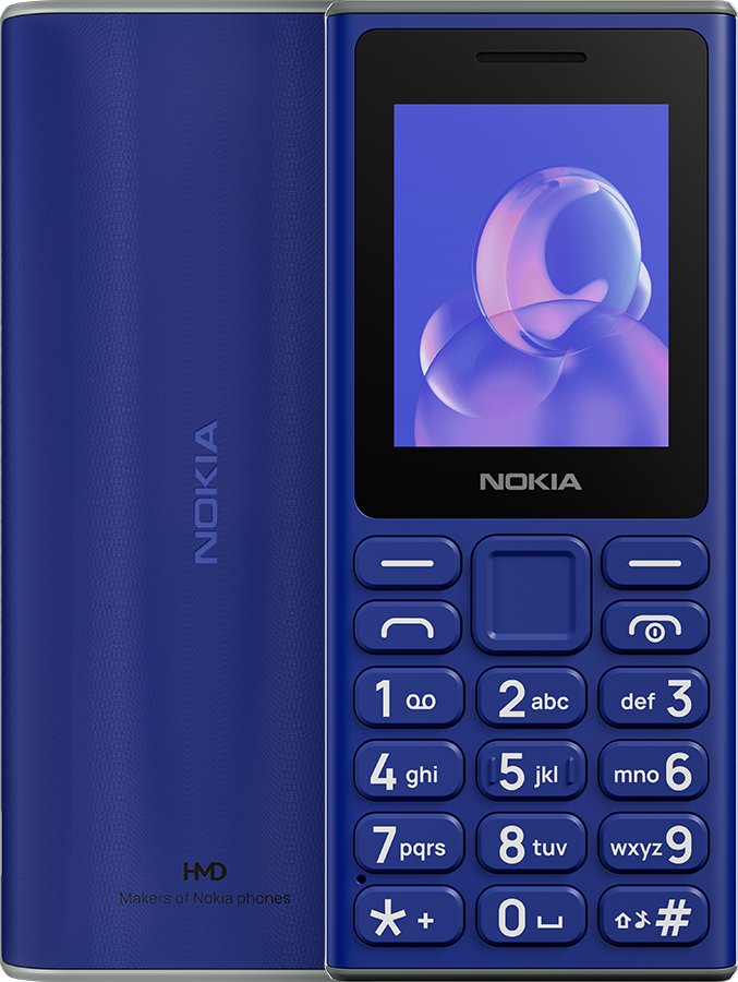Мобильный телефон Nokia 105 DS 2024 Blue - Фото 1