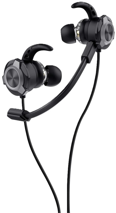 Наушники вкладыши проводные Trust GXT 406 Black (25598_TRUST) - Фото 1