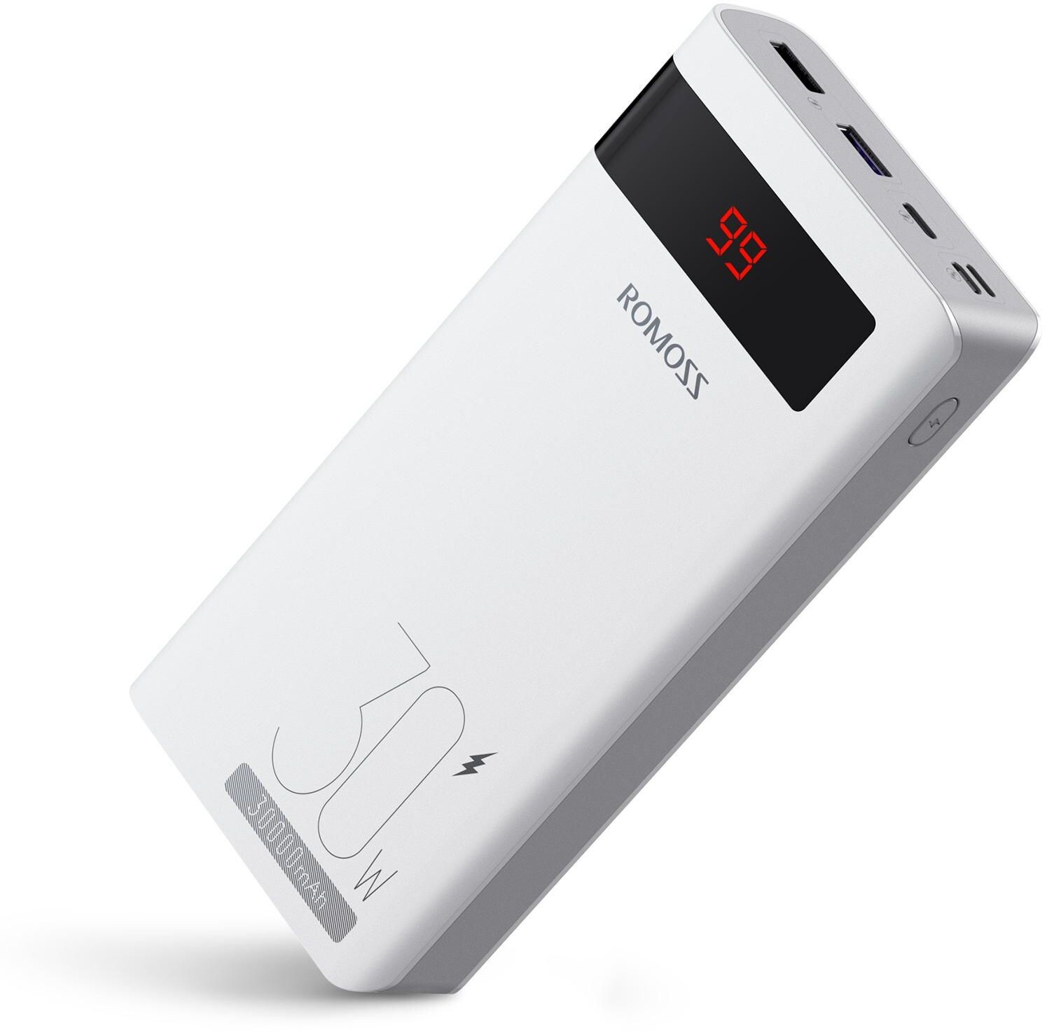Батарея мобильная Romoss 30000mAh 30W Sense 8PS Pro (PHP30-892-1133H) - Фото 1