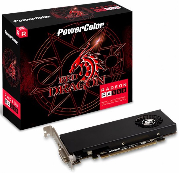 Відеокарта PowerColor AMD Radeon RX 550 Red Dragon 4GB GDDR5 (AXRX 550 ...