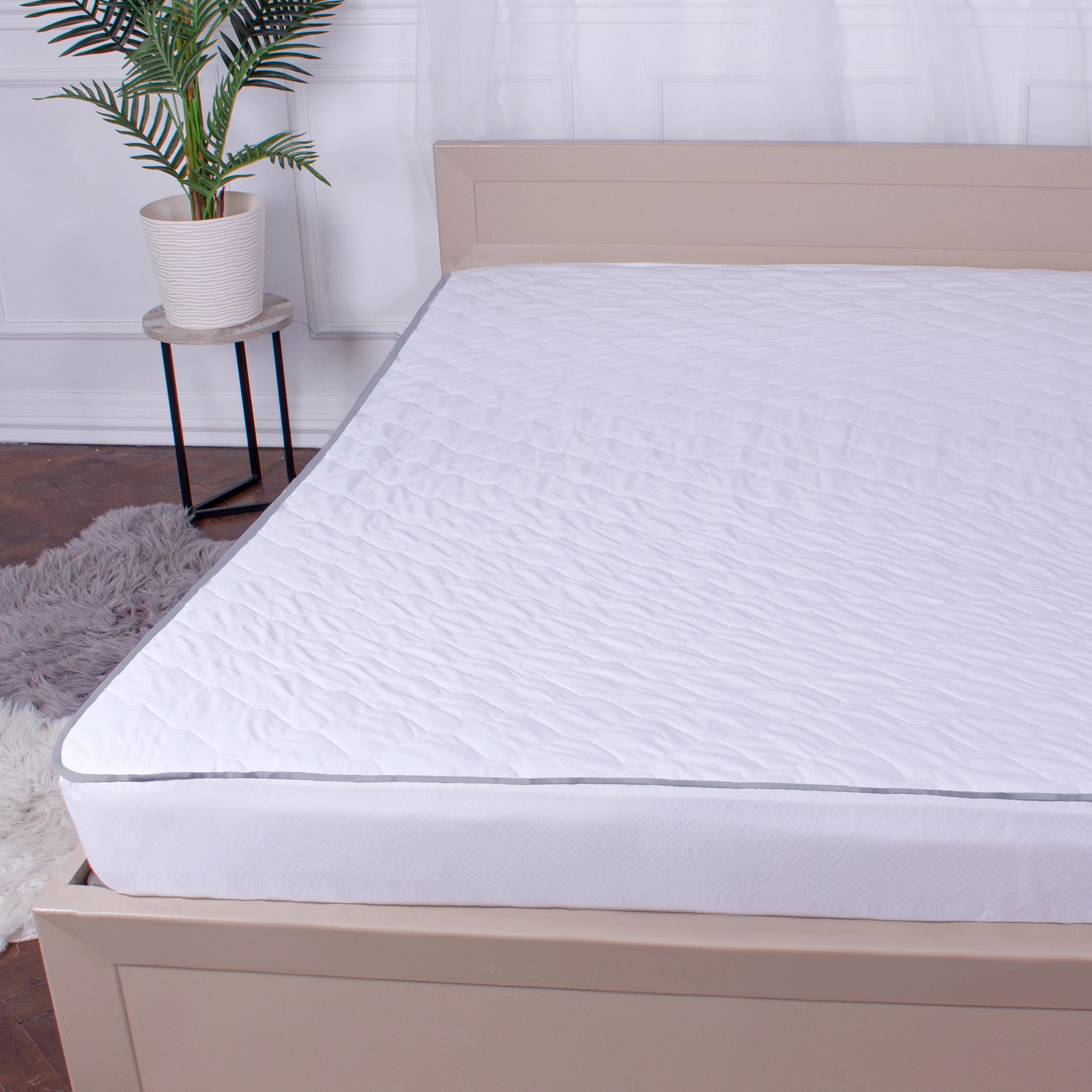 Купити Наматрацник MirSon Стандарт Cotton Aloe vera 265 150x200 (2200000378538) - Фото 1 Наматрацник MirSon Стандарт Cotton Aloe vera 265 150x200 (2200000378538) - Фото 1