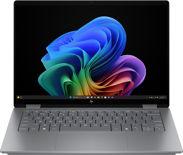 Ноутбук HP OmniBook X Flip x360 14-fm0002ua (C3UL5EA) Turbo Silver - Фото 1