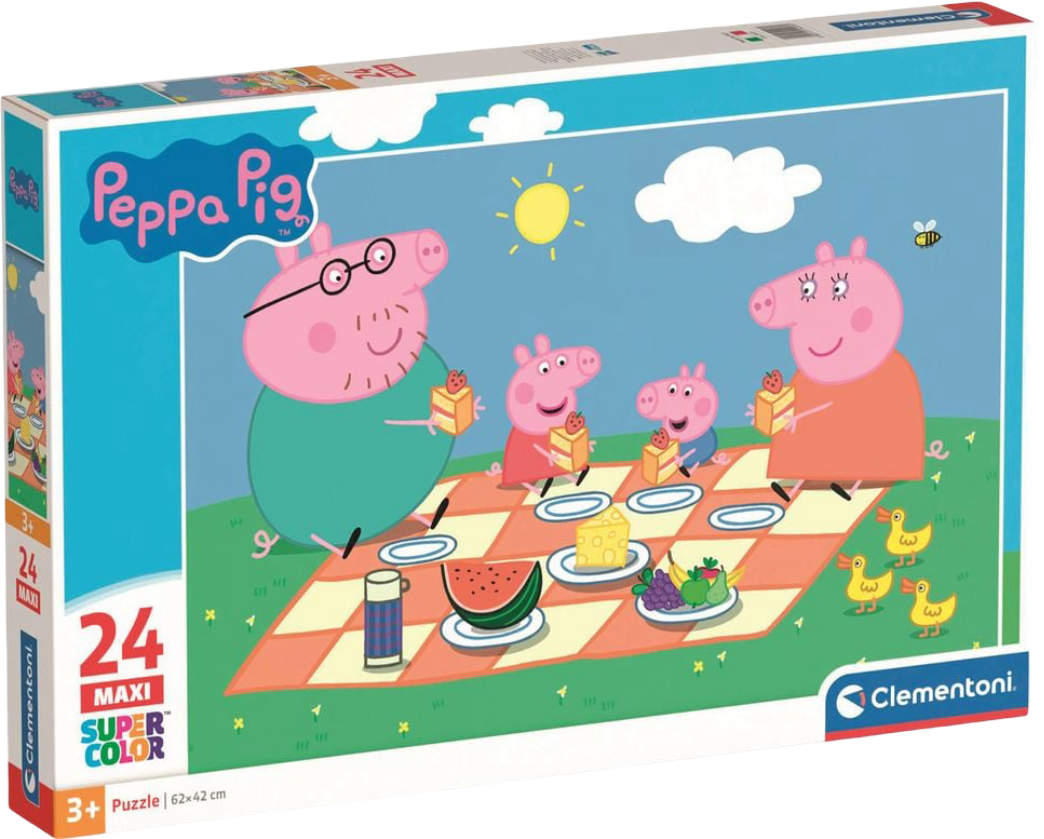 Купити Пазли (3-4 роки) Clementoni Peppa Pig серія MAXI 24 ел. (24028) - Фото 1 Пазли (3-4 роки) Clementoni Peppa Pig серія MAXI 24 ел. (24028) - Фото 1