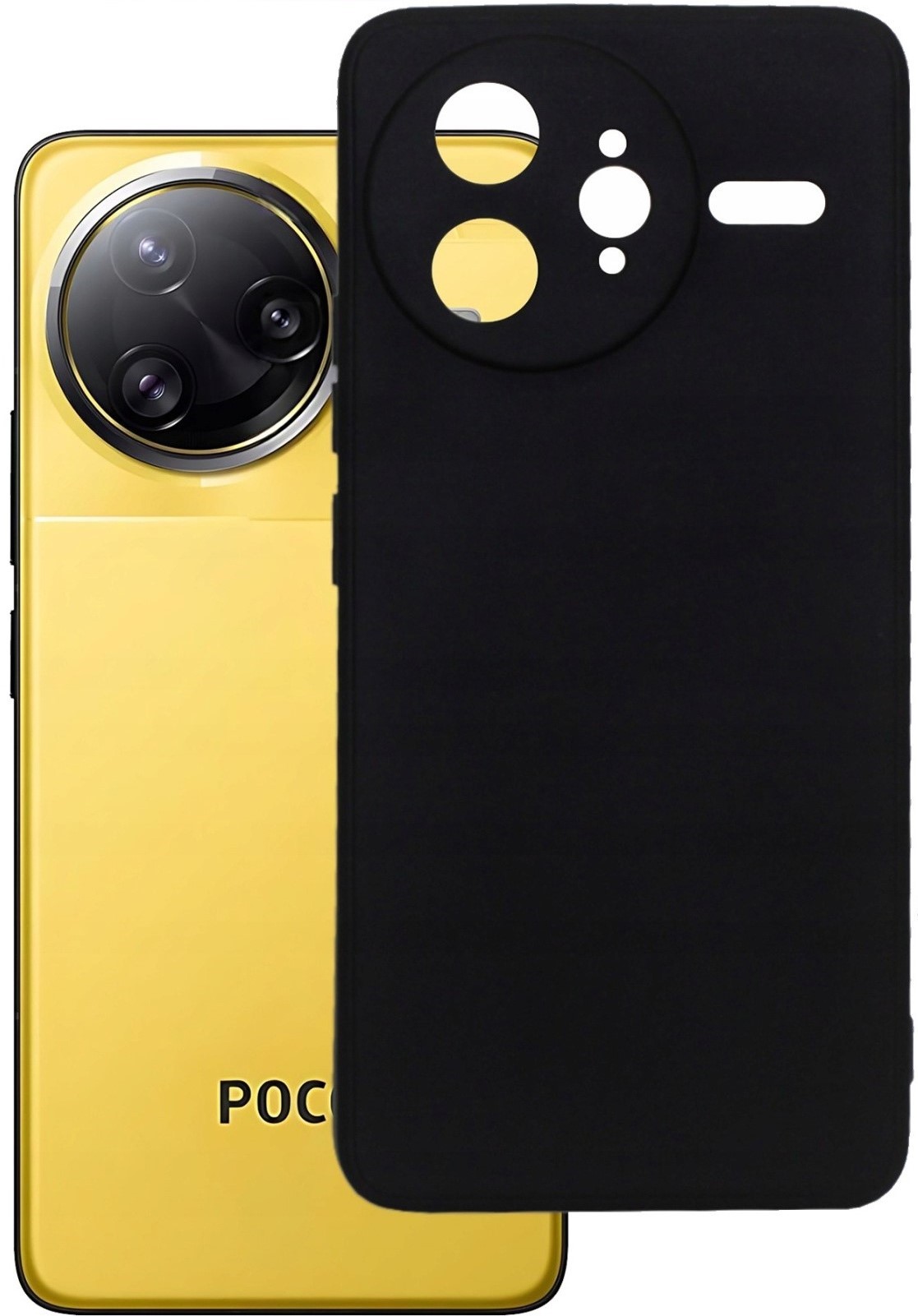 Чохол для смартфону BeCover for Poco F7 Ultra Black (713792) - Фото 1